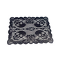 Tafelkleed en placemat set met griezelige Halloween-patronen