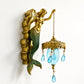 Vintage Zeemeermin Wandlamp