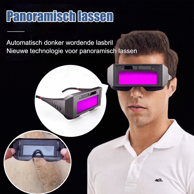 🥽 Lasbeschermende veiligheidsbril voor lassers