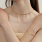 🎉 BEPERKTE TIJD 50% KORTING! 💛 Stralende Hart Ketting – Gepolijst Opengewerkt Hart Schakel, Lichtgewicht & Vrouwelijke Charme voor Dagelijks Dragen ✨