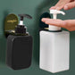 🧴🚿 Porte-shampoing mural – Fixation sans perçage, suspension tête en bas, utilisez chaque goutte et libérez le rebord de votre douche, fini les bouteilles qui traînent par terre 🧹🛁