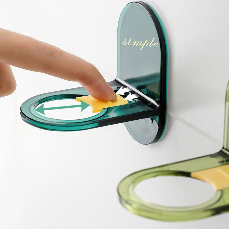 🧴🚿 Wandgemonteerde Shampoohouder – Boorvrije Bevestiging, Ondersteboven Ophangen, Gebruik Elke Druppel en Maak Uw Doucherand Vrij, Geen Flessen Meer op de Vloer 🧹🛁