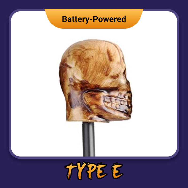 Halloween pompoen tuinpaal zonne-energie lamp