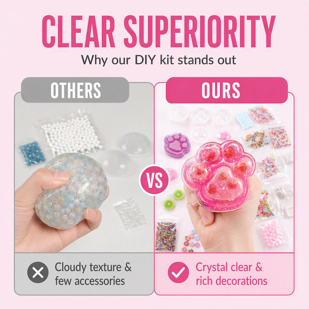 🐱💖 58% KORTING! DIY Katten Squishy Kit – Zelf Maken, Knijpen & Spelen | Creatief Bezig Zijn Zonder Scherm ✨