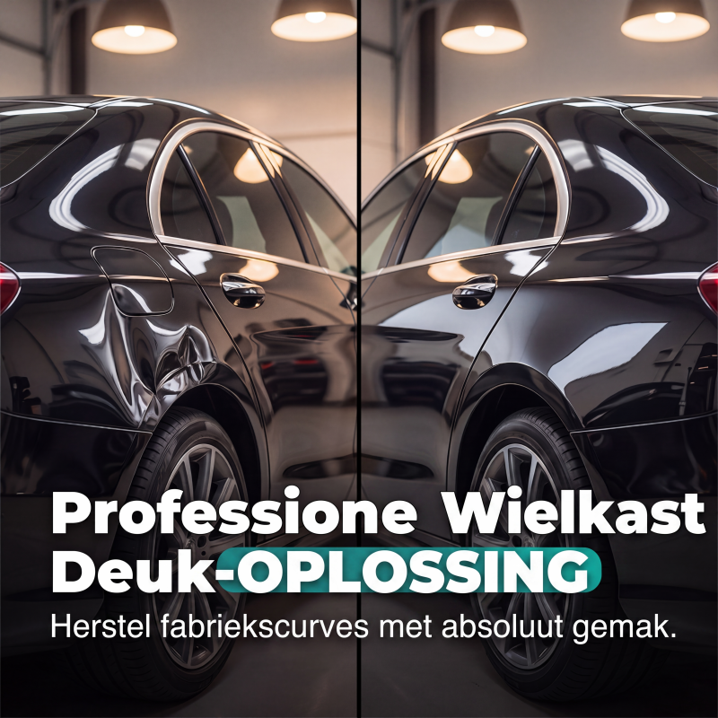 Reparatieset met schuifstang voor carrosserieplooien en wielkasten