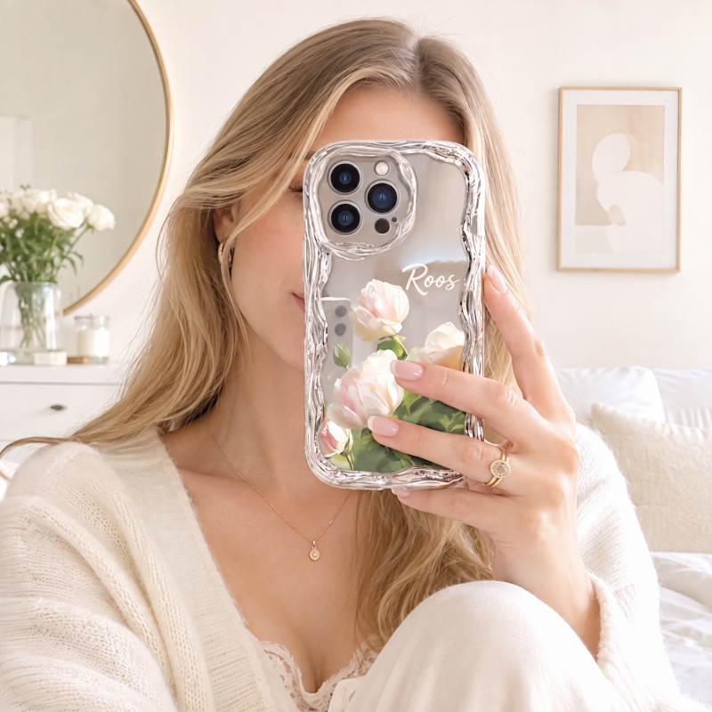Verkoelende bloemen telefoonhoesje
