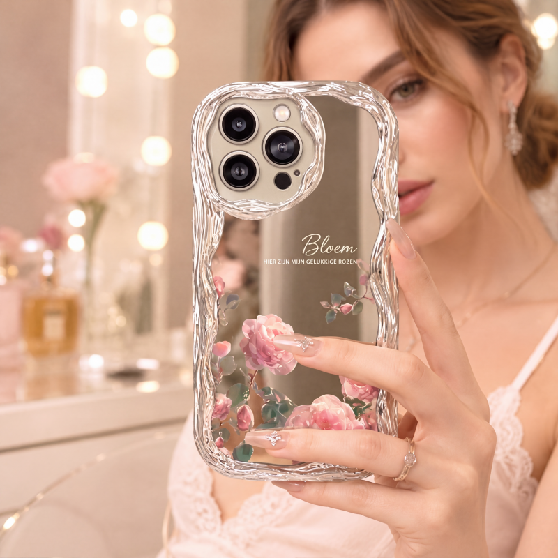 Verkoelende bloemen telefoonhoesje