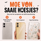 Schattig transparant telefoonhoesje voor Halloween