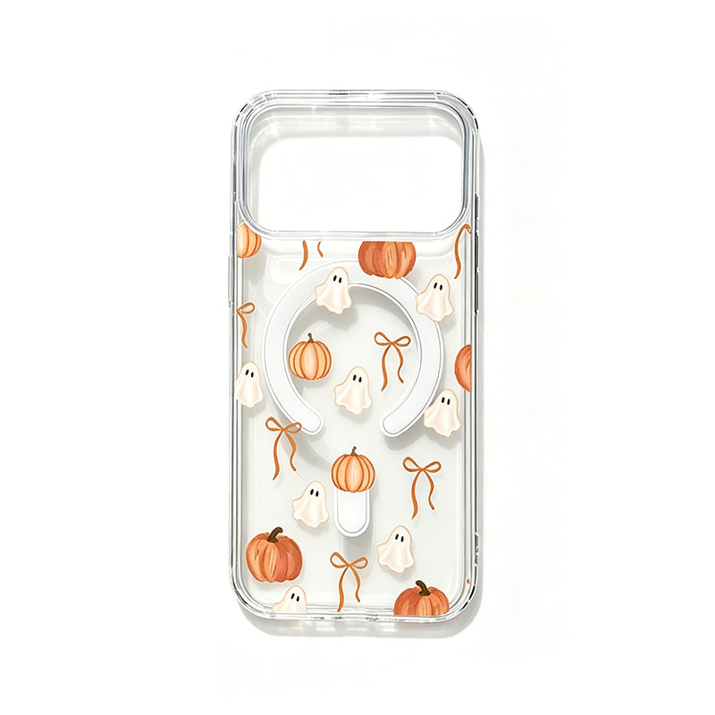 Schattig transparant telefoonhoesje voor Halloween