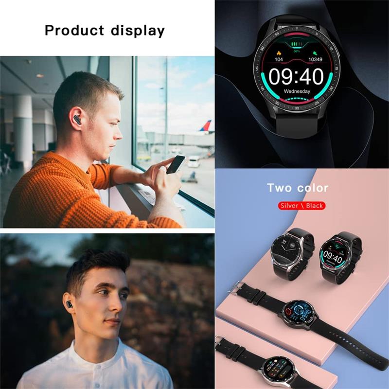 X7 2 in 1 SmartWatch met Bluetooth koptelefoon