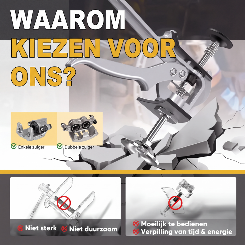 Zware remklauwgereedschap
