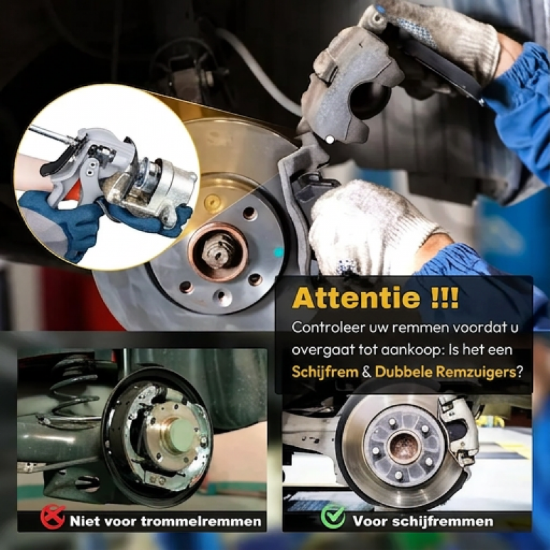 Zware remklauwgereedschap