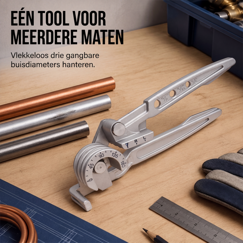 3-in-1 Handmatige Buiger voor Buizen