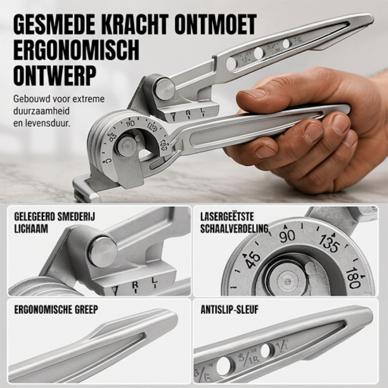3-in-1 Handmatige Buiger voor Buizen