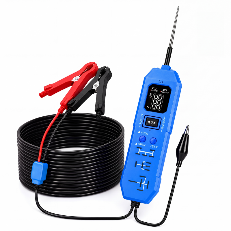Digitale auto-circuit tester met display