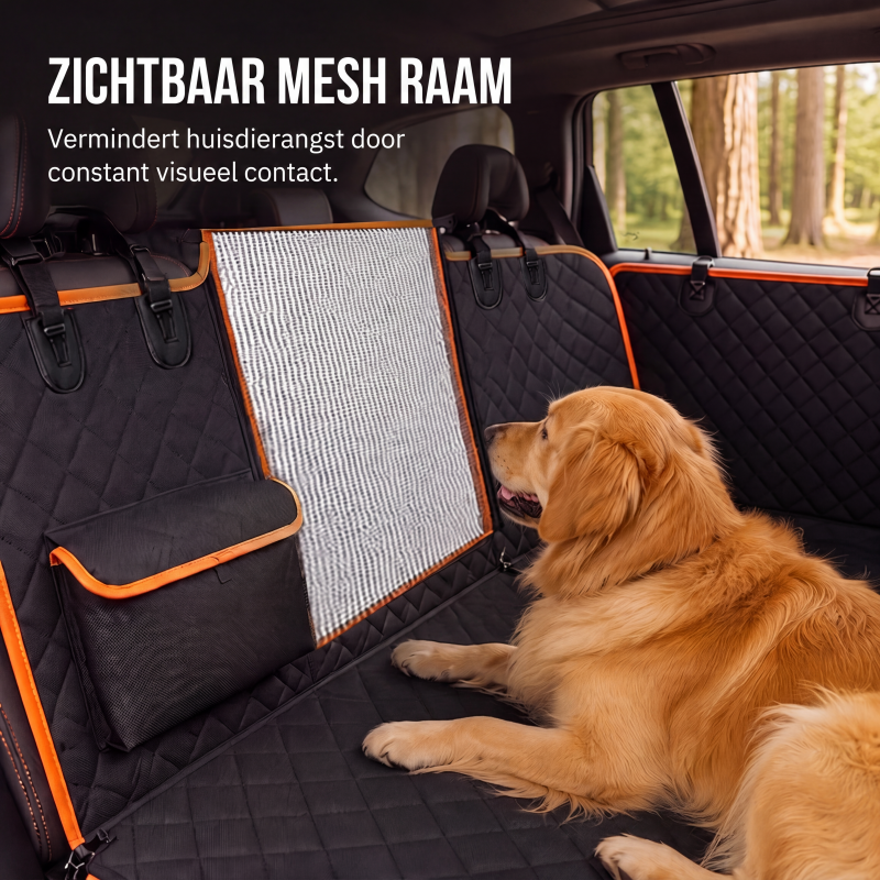 Honden autostoelhoezen voor de achterbank