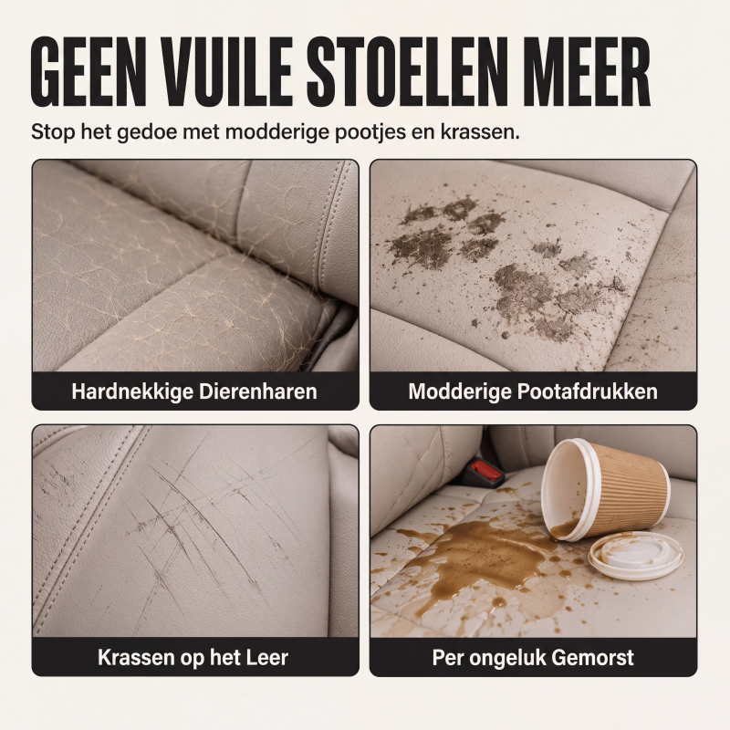 Honden autostoelhoezen voor de achterbank