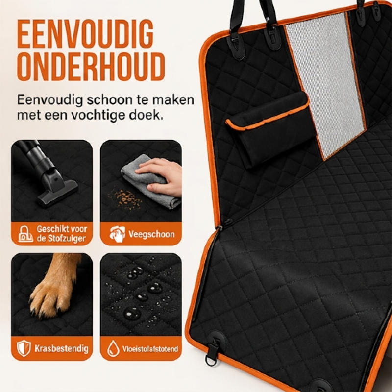 Honden autostoelhoezen voor de achterbank