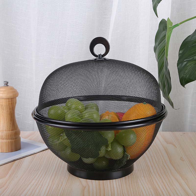 ⏳ Tijdelijke aanbieding ⏰ Fruitmand met deksel – Ademend, afwaterbaar, insectwerend 🍇