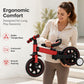 💥 50% korting! 🚲 3-in-1-driewieler voor kinderen – kinderwagen, driewieler & loopfiets. Licht (2,8 kg) & opvouwbaar. Zeer sterk koolstofstaal, EVA-wielen. Voor kinderen van 2–6 jaar, max. 90 kg. Rood/blauw/roze/geel 🛡️