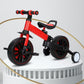 💥 50% korting! 🚲 3-in-1-driewieler voor kinderen – kinderwagen, driewieler & loopfiets. Licht (2,8 kg) & opvouwbaar. Zeer sterk koolstofstaal, EVA-wielen. Voor kinderen van 2–6 jaar, max. 90 kg. Rood/blauw/roze/geel 🛡️
