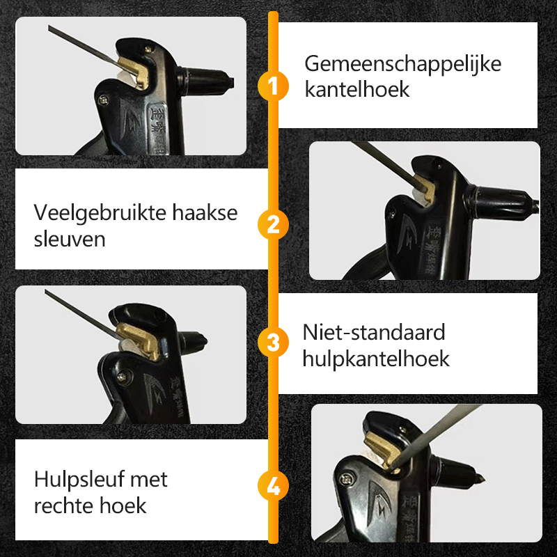 Duurzame en lichtgewicht klemmen voor laselektrode