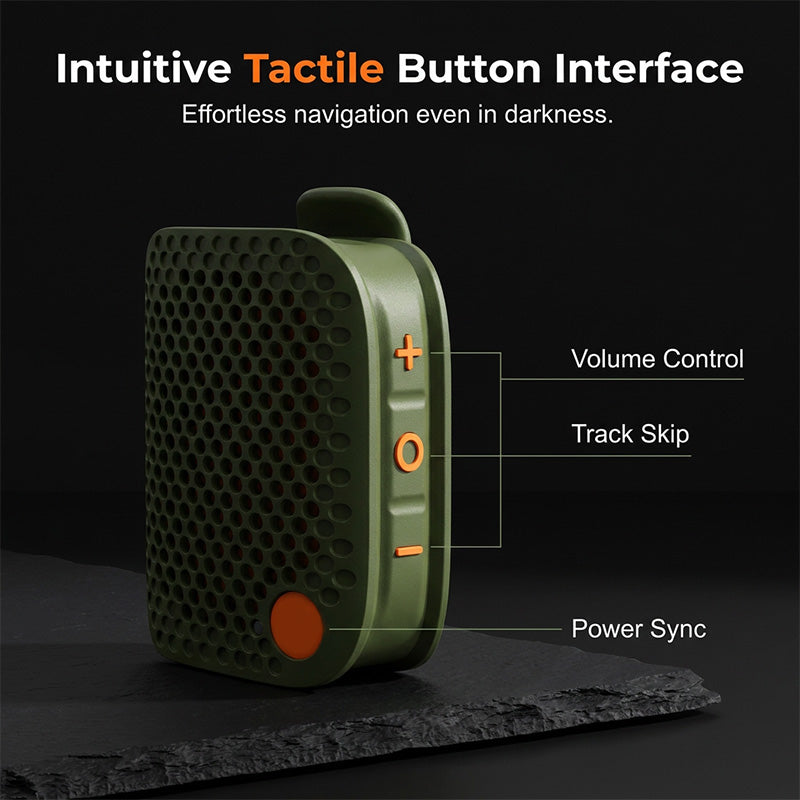 Draagbare Bluetooth Speaker met TWS Stereo IPX5 Waterdicht Mini Draadloze Speaker