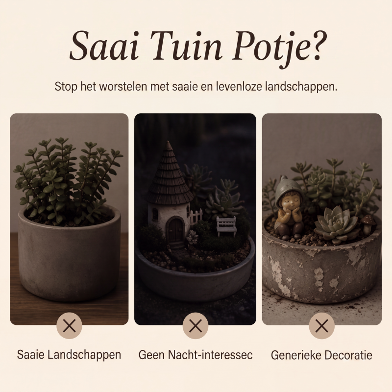 Lichtgevende retro lantaarn voor in planten