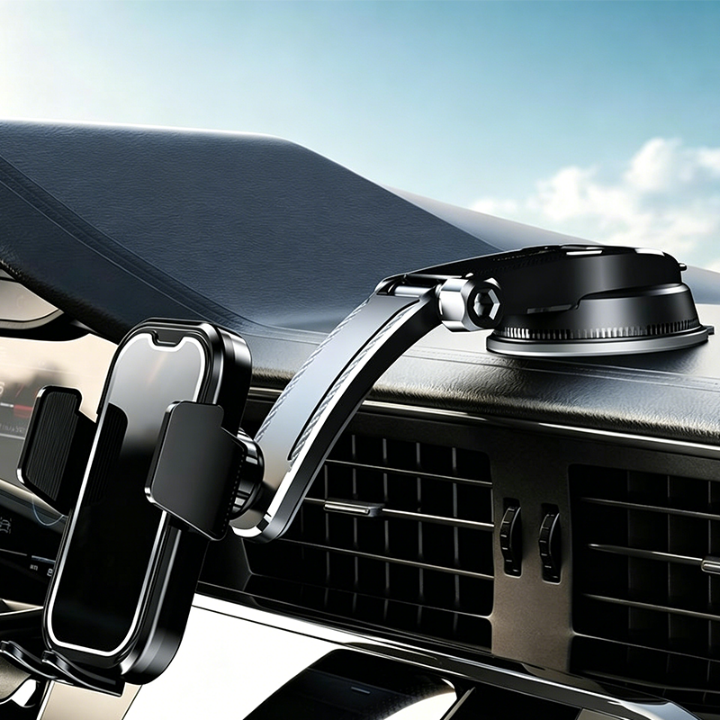 🚗 BEPERKTE TIJD 50% KORTING! ✨ Magnetische Zuignap Autotelefoonhouder – Nano Vacuuüm, Eenhandig Gebruik, Multi-hoek 📱