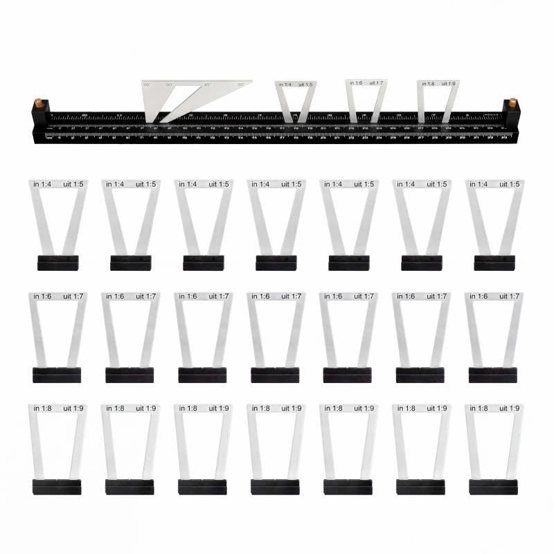 📐 28-delige zwaluwstaartmarker set voor houtbewerking 🛠️
