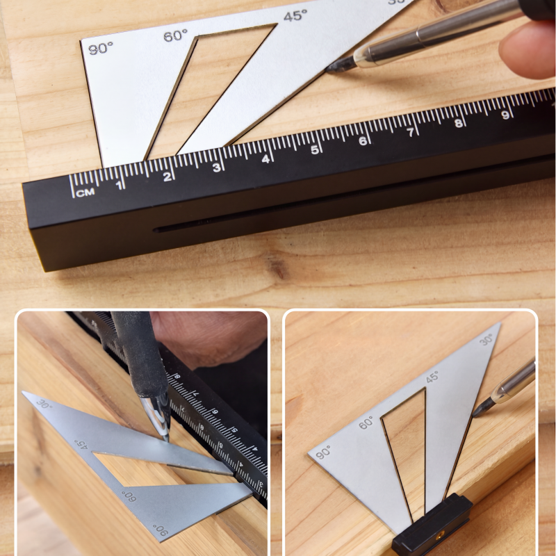 📐 28-delige zwaluwstaartmarker set voor houtbewerking 🛠️