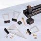 📐 28-delige zwaluwstaartmarker set voor houtbewerking 🛠️