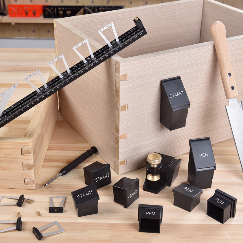 📐 28-delige zwaluwstaartmarker set voor houtbewerking 🛠️