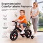 4-in-1 omvormbare kinderfiets, loopfiets en kinderwagen
