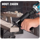 🔧 Multifunctioneel Reciprozaagadapter – Verandert je boormachine in een snijgereedschap – Voor hout, metaal en kunststof 🛠️