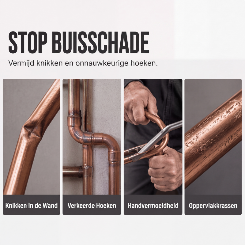 3-in-1 handmatige buigmachine voor buizen
