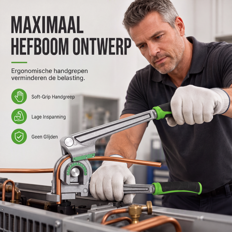3-in-1 handmatige buigmachine voor buizen