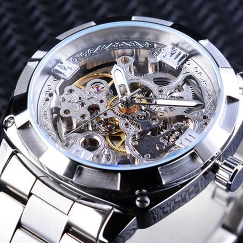 📢📢50% KORTING!! ⏰Skelet Automatisch Horloge voor Heren
