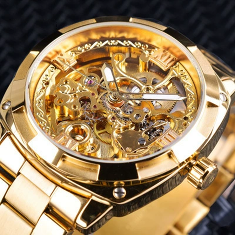 📢📢50% KORTING!! ⏰Skelet Automatisch Horloge voor Heren