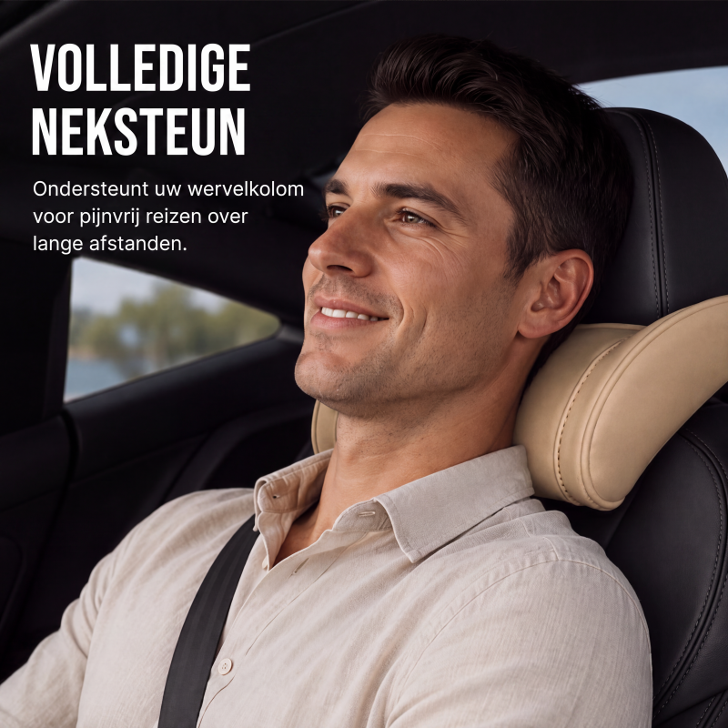 Ergonomisch autokussen voor hoofdsteun van traagschuim
