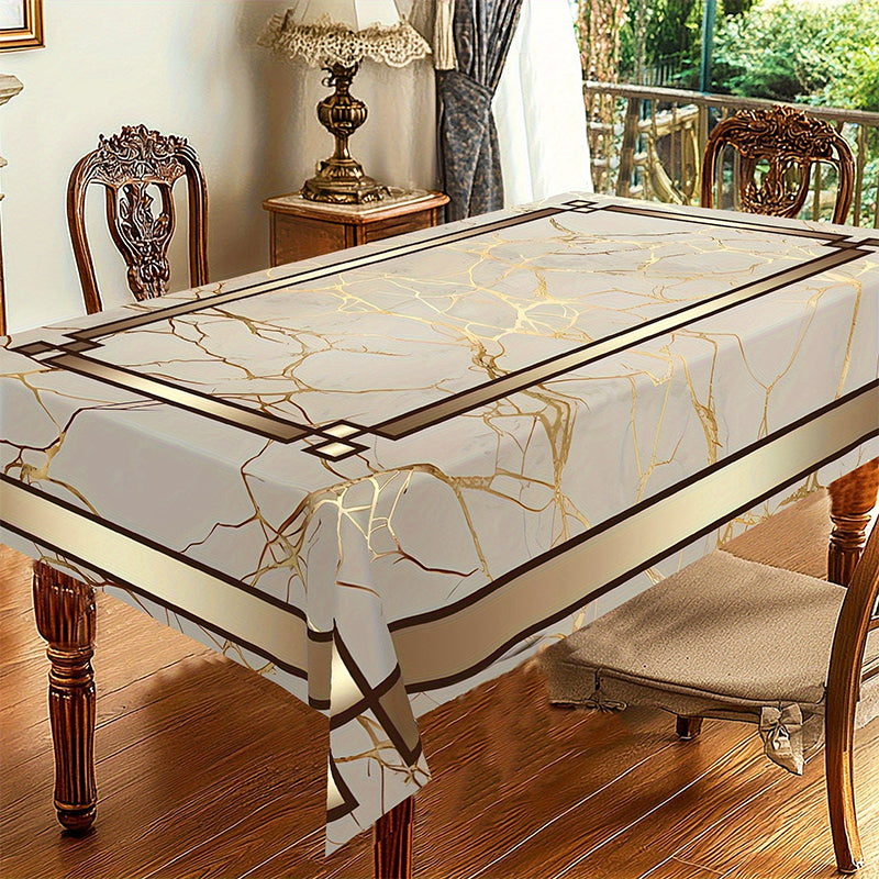 Waterdicht Tafelkleed met Marmerprint