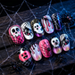 Halloween Aufklebe-Nagelset