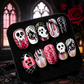 Halloween Aufklebe-Nagelset