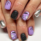 Halloween Aufklebe-Nagelset