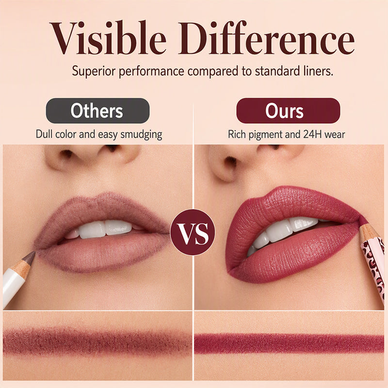 💥Tijdelijke korting!🔥 Set van 12 matte lipliner potloden – Van nudes tot intens rood, een kleur voor elke stemming en elke gelegenheid, een must-have in elke moderne make-uptas 🌹💄