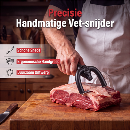 🥩🔥Handmatige vetscheider voor rund- en varkensvlees – Gezonder koken, verwijdert eenvoudig overtollig vet
