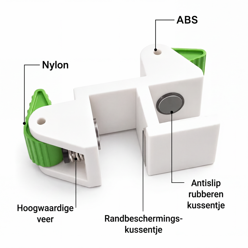 Installatieklem voor houtbewerkingsvulplaat