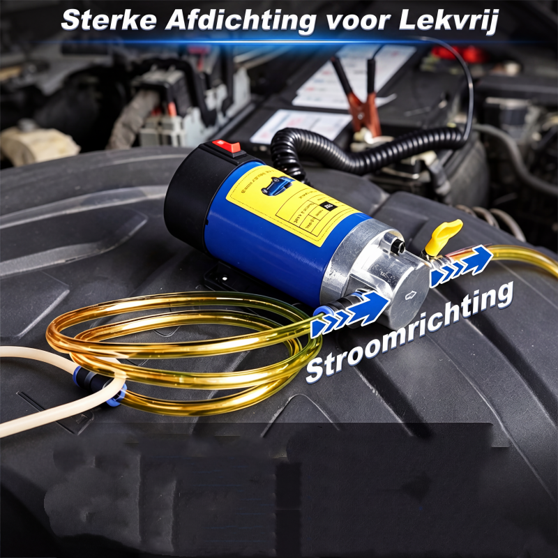 Draagbare oliepompmachine voor motorolie
