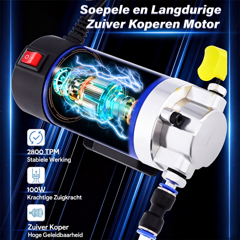 Draagbare oliepompmachine voor motorolie
