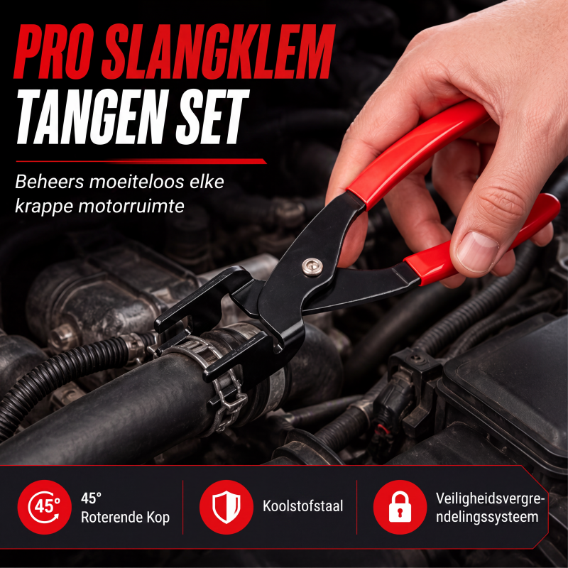 Professionele brandstofleiding losmaaktangen